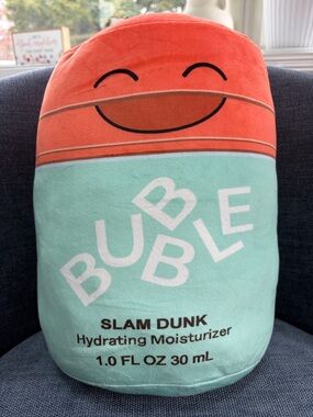 Bubble Skincare Slam Dunk Slammy the Squoosh Plushie,  sammy sammie plush